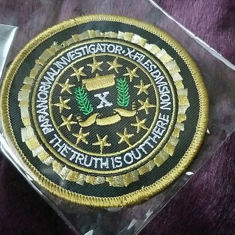 X Files tv show Emblem Patch